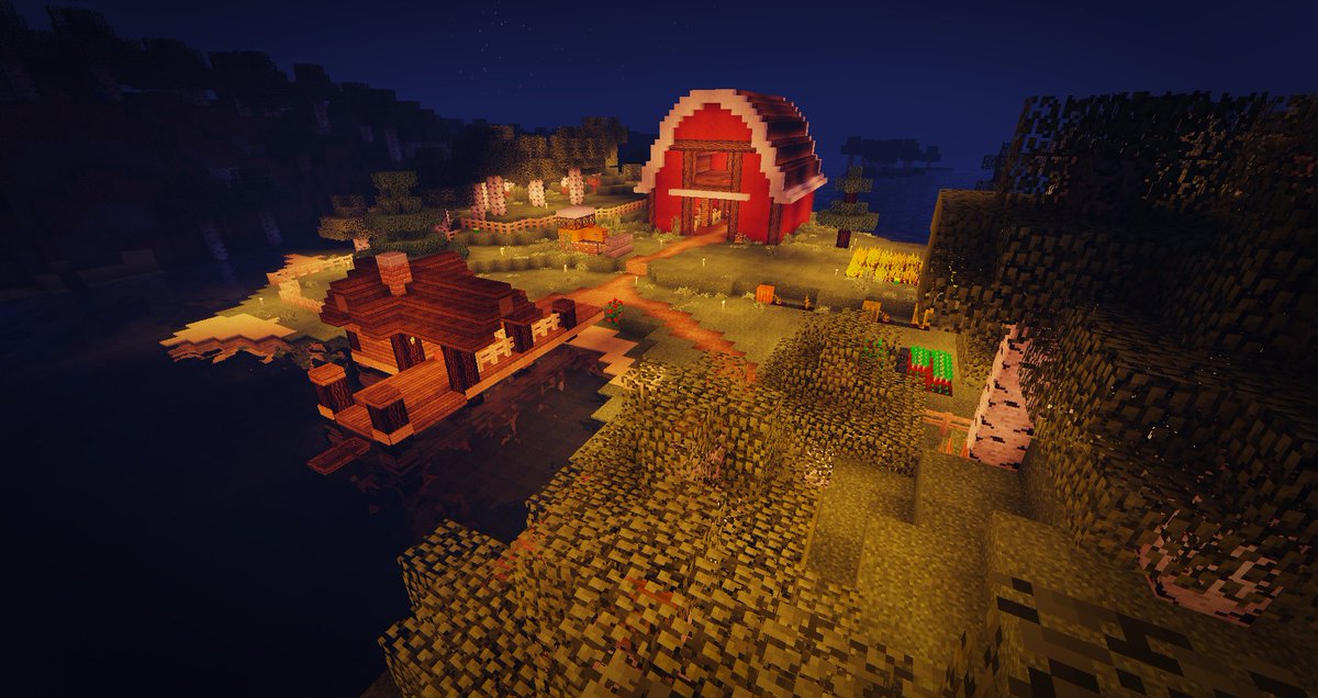 MudBucket's tweet photo. Keralis inspired farm .almost done. https://t.co/8NQ1x7t7w6