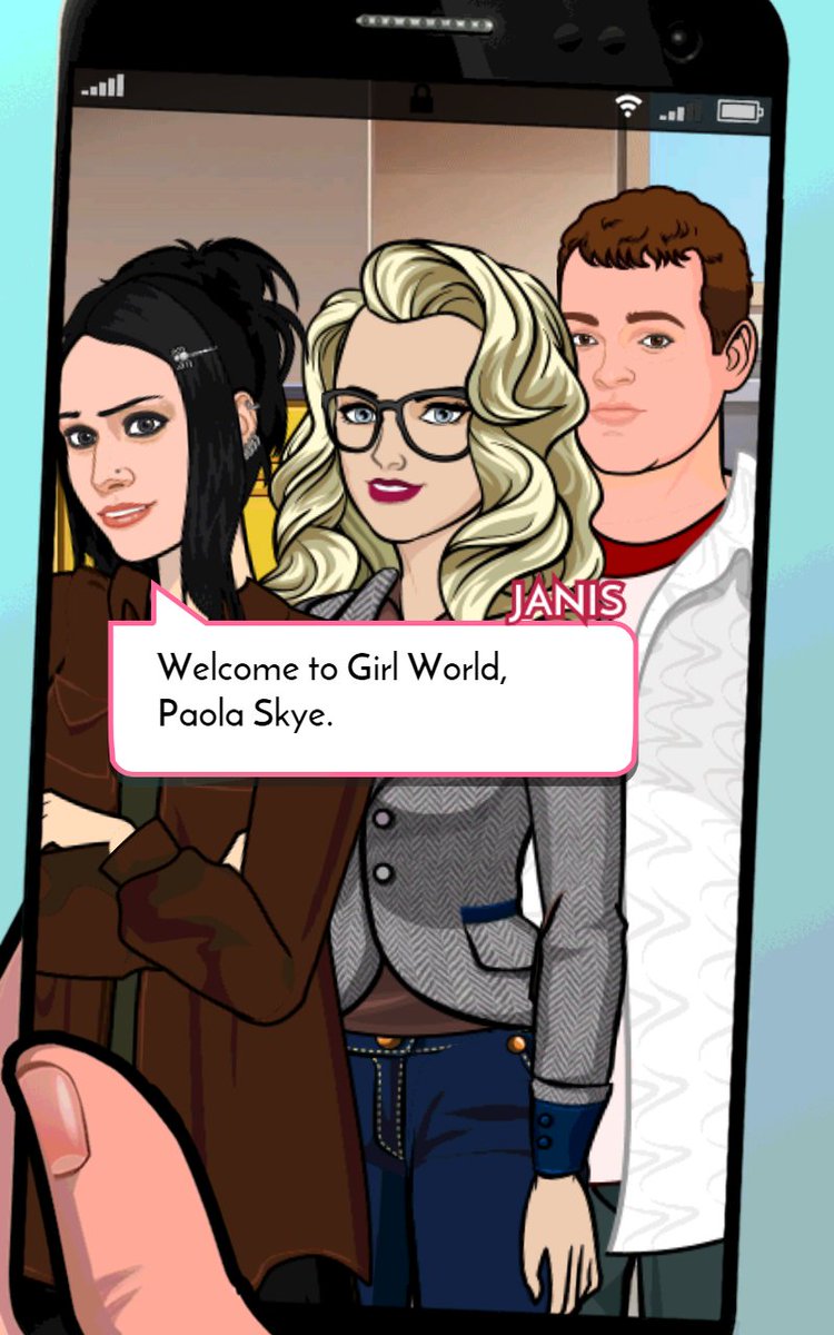 1123Skye's tweet photo. Check out my selfie with Janis and Damian! https://t.co/Qt2bDH2J2Q https://t.co/MjQmQtGWPP