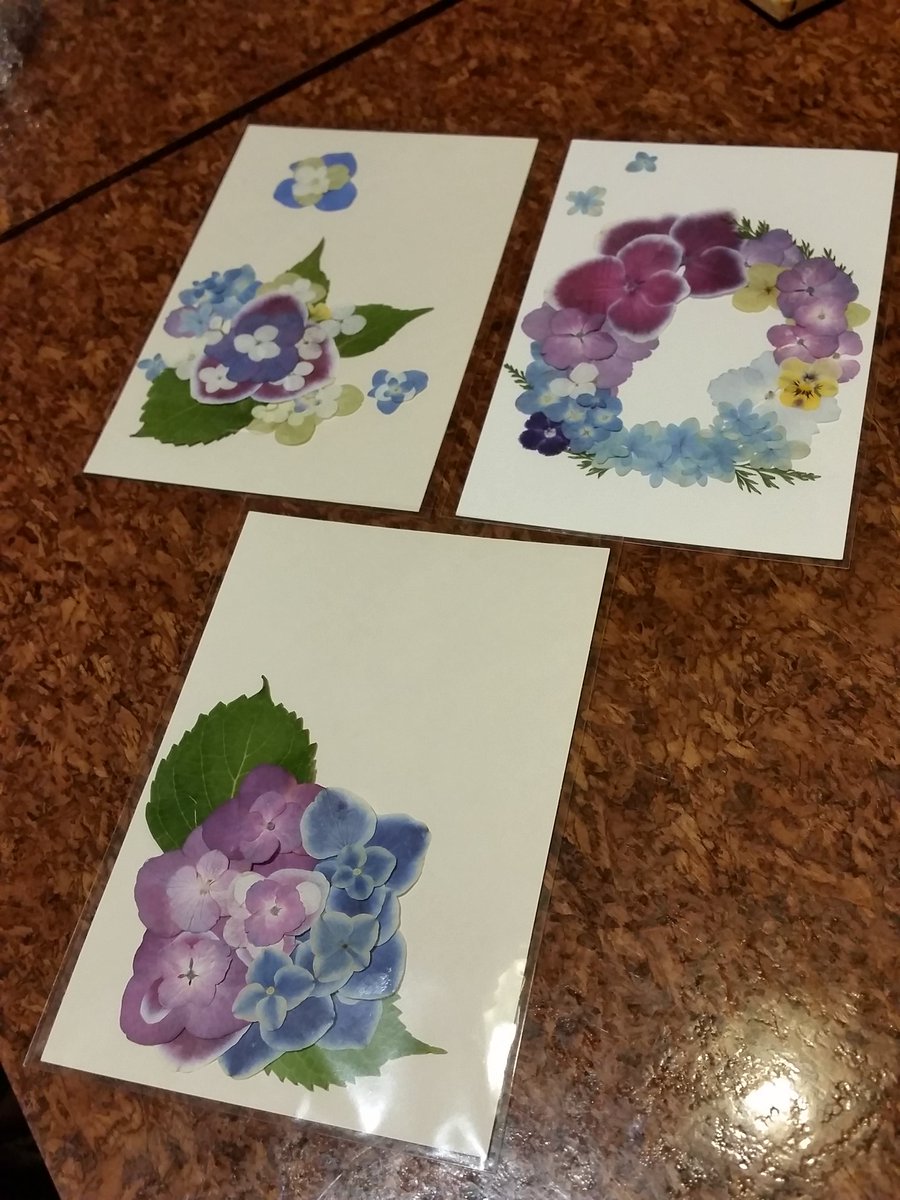 デイジー押花 押花アートレッスン すべてハンドメイド 自宅等で育てた花を押花レッスンで使っています 7月2日 土 17時から なつのコラージュ作りです すいかや朝顔を作って 暑中見舞にいかがですか 中華街 押し花 デイジー T Co