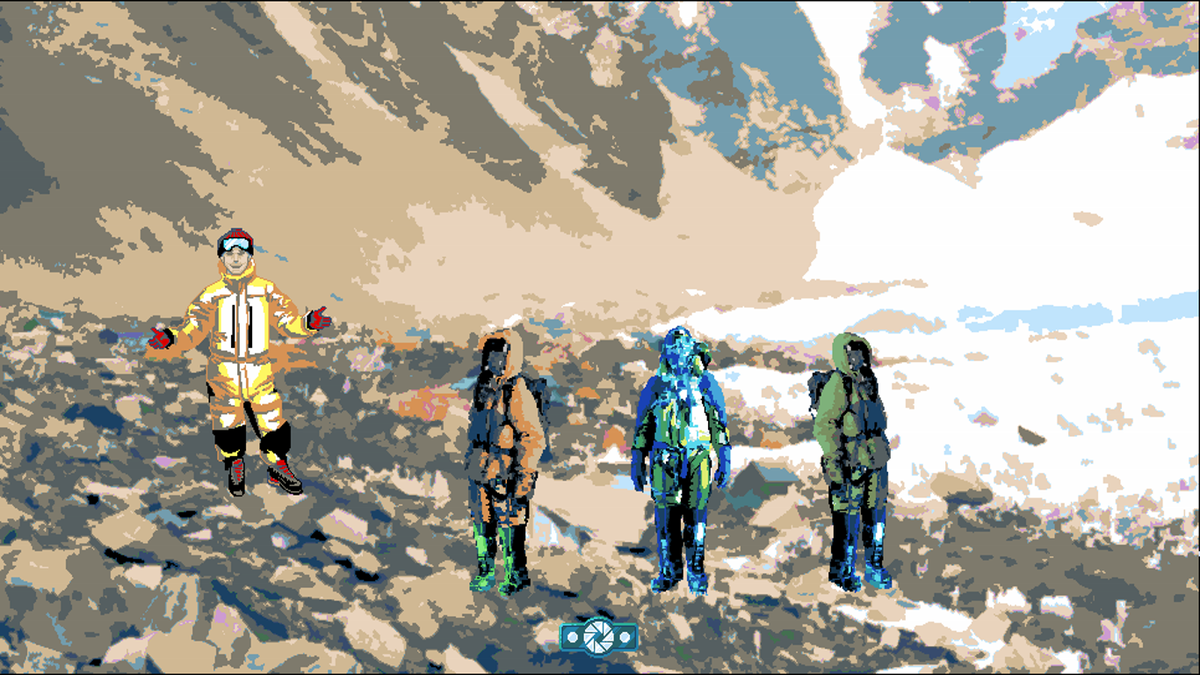 HashtagEverest's tweet photo. that moment when you take a selfie at Base Camp #Everest #namaste https://t.co/Q6dZ2A8G7w