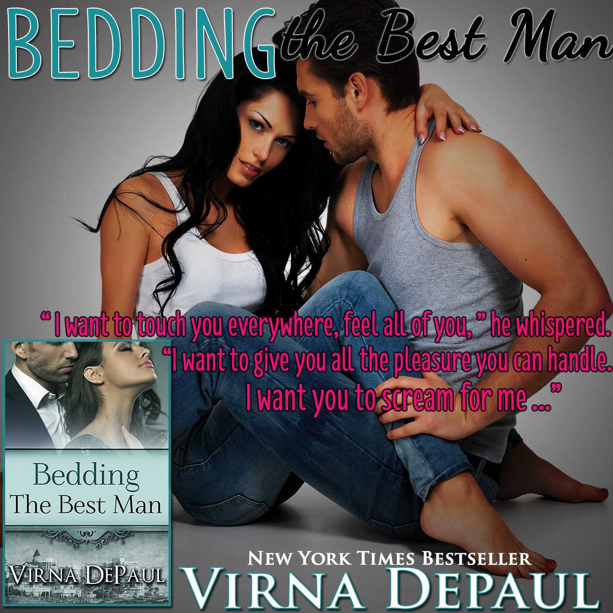 Designsby_MG's tweet photo. Giveaway @JoyfullyReviewd BEDDING THE BEST MAN by @virnadepaul https://t.co/4WB3OTkVOn @MADEPublicity https://t.co/YUs8OmqBsE