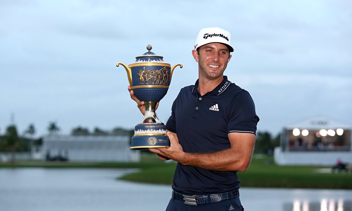 KarleeKline7's tweet photo. Meet your newest golf fan 😍⛳️💙 #DustinJohnson #ummmHello #LetMeBeYourCaddy https://t.co/BxVs9zGo16