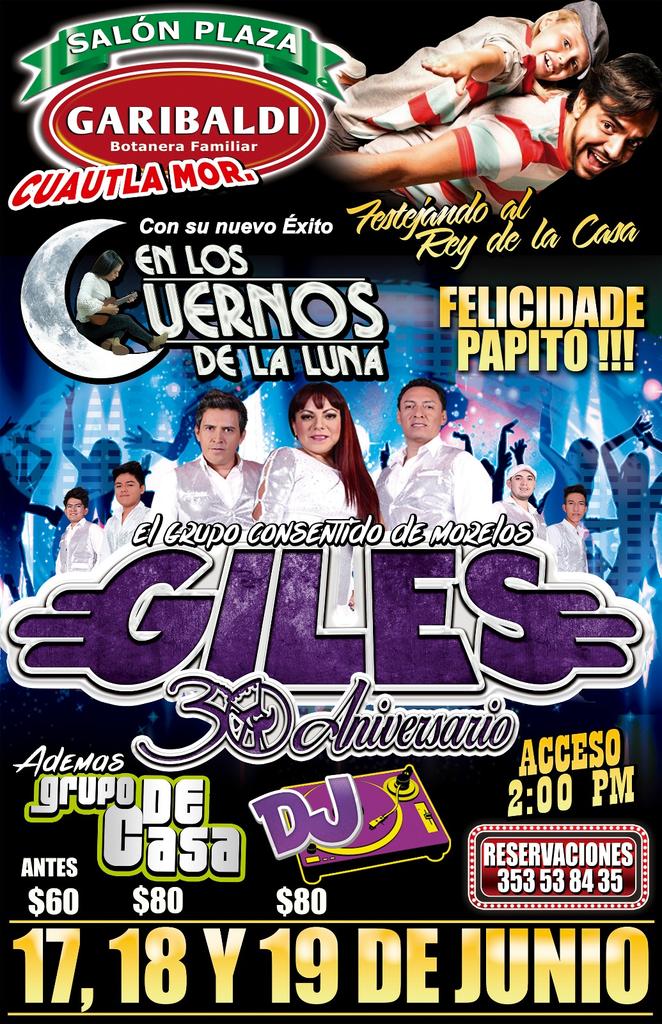 Hoy festejemos en Grande a Papá en Salón Plaza garibaldi Y como dice <a href="/GilesMexico/">Giles Show</a>