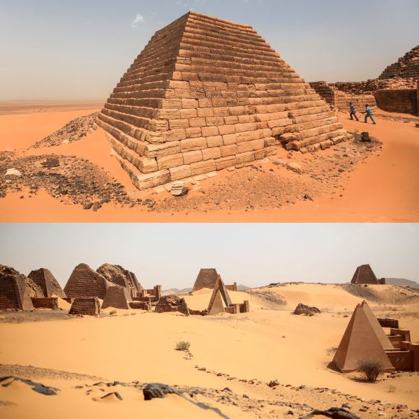 Todaunaamalgama's tweet photo. Construidas hace 2.000 años, están olvidadas en Sudán están estas pirámides declaradas patrimonio mundial (UNESCO). https://t.co/Ax0P6rdXdl