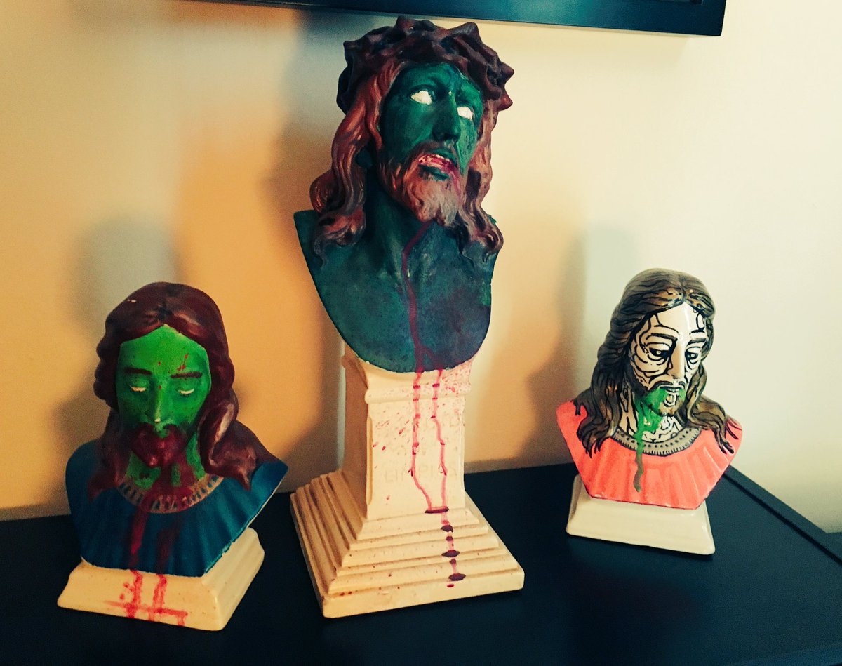 Watching wrestling w/ <a href="/justjoshmiller/">Josh Miller</a> - some of my old art found a good home.