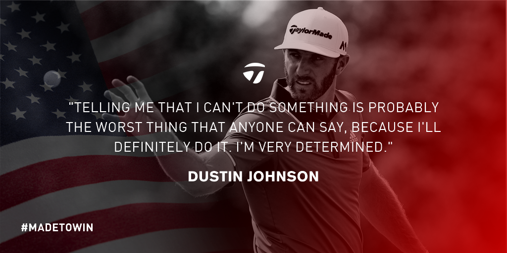 TaylorMadeTour's tweet image. Dustin Johnson is #MadeToWin