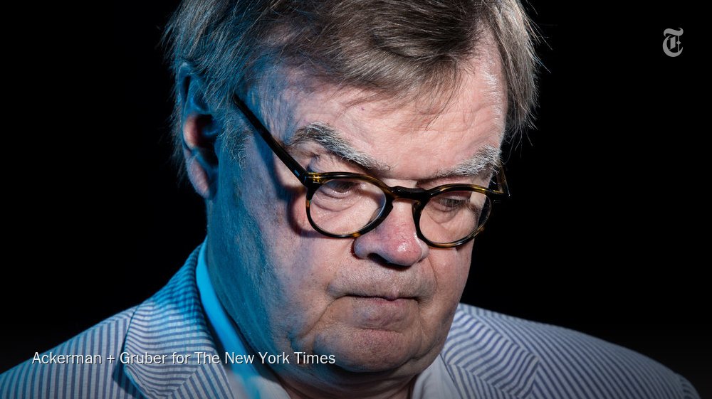 Garrison Keillor has managed to stay a mystery, even to people who know him well nyti.ms/21tZDf3