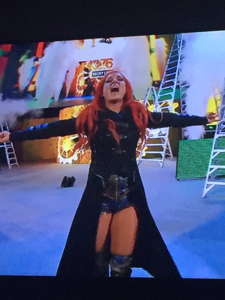Official_DanBam's tweet photo. The only reason I'm paying any attention to this divas tag match tonight 😍 #MITB https://t.co/z9G8zvKjRw