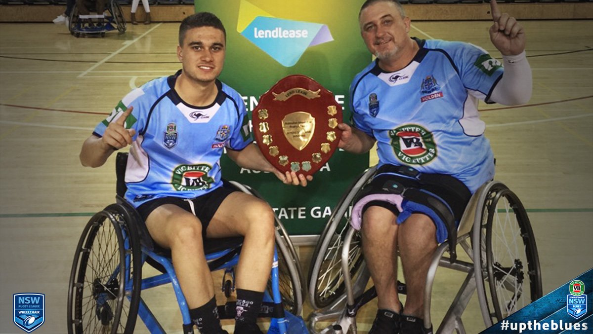 NSWBlues's tweet image. Congratulations to the NSW Wheelchair Rugby League team, who overcame Queensland with two big wins!

#uptheblues