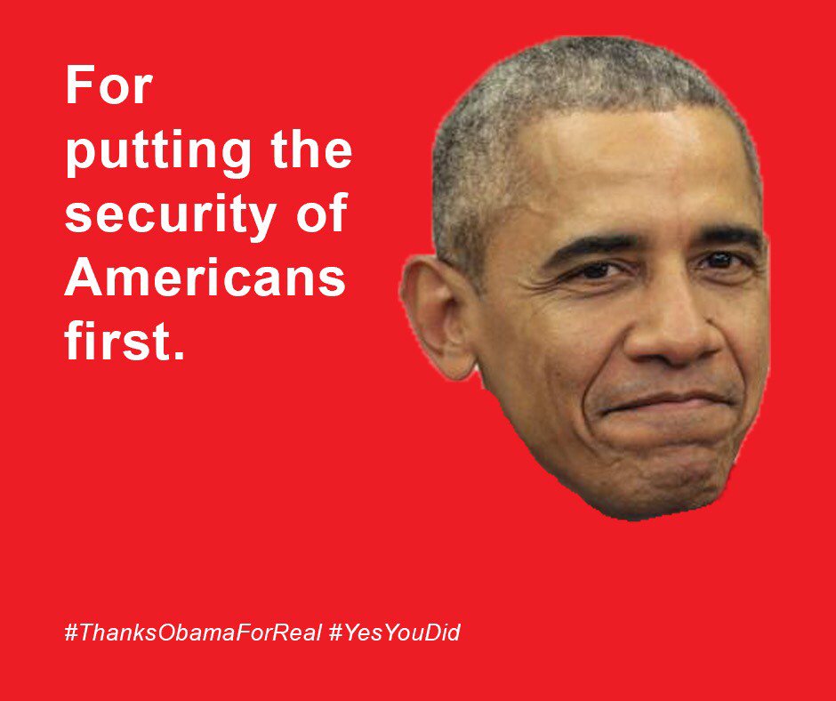 ThxObama4Real's tweet image. For putting the security of Americans first. #ThanksObamaForReal #YesYouDid nyti.ms/1XLYqjT