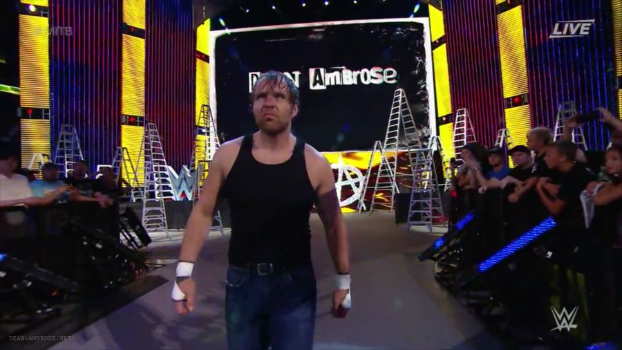 iqbaltriad's tweet photo. "@DeanAmbroseNet: 3rd time lucky for Dean?! #deanambrose #MITB https://t.co/Bcqjho6WQe"