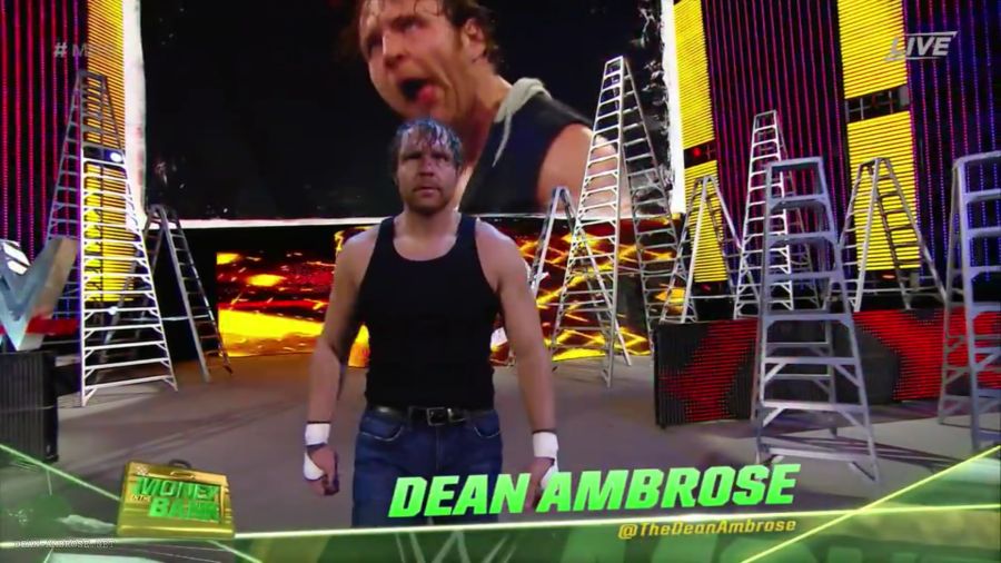 iqbaltriad's tweet photo. "@DeanAmbroseNet: 3rd time lucky for Dean?! #deanambrose #MITB https://t.co/Bcqjho6WQe"