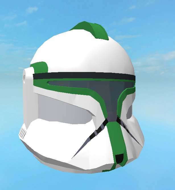 Roblox Clone Trooper Helmet Hat