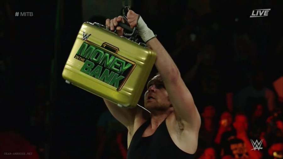 iqbaltriad's tweet photo. "@DeanAmbroseNet: And every one of us held our breaths #deanambrose #MITB https://t.co/9OrU9skqjS"
