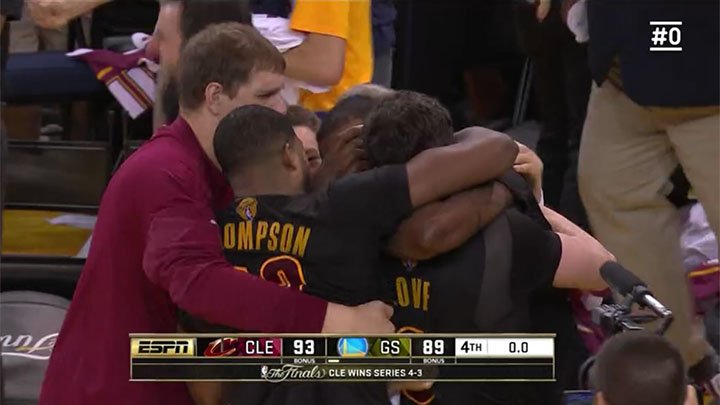 MovistarNBA's tweet photo. Final. WARRIORS 89-93 CAVS. ¡Cleveland hace historia! Se llevan el anillo tras ganar el GAME 7. #TheFinalsNBA https://t.co/EQ1JI4uOP1