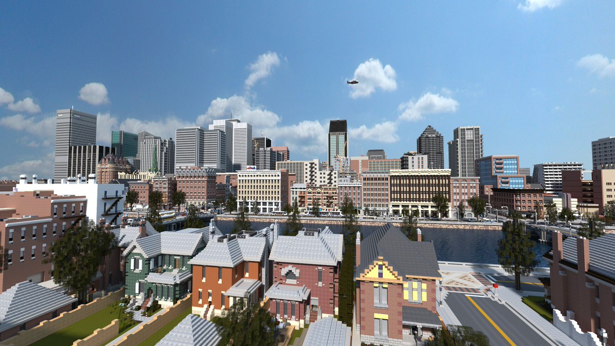 EsterlonServer's tweet photo. Downtown as of today! Render by AlphaRebel https://t.co/SbkpcxyzMW