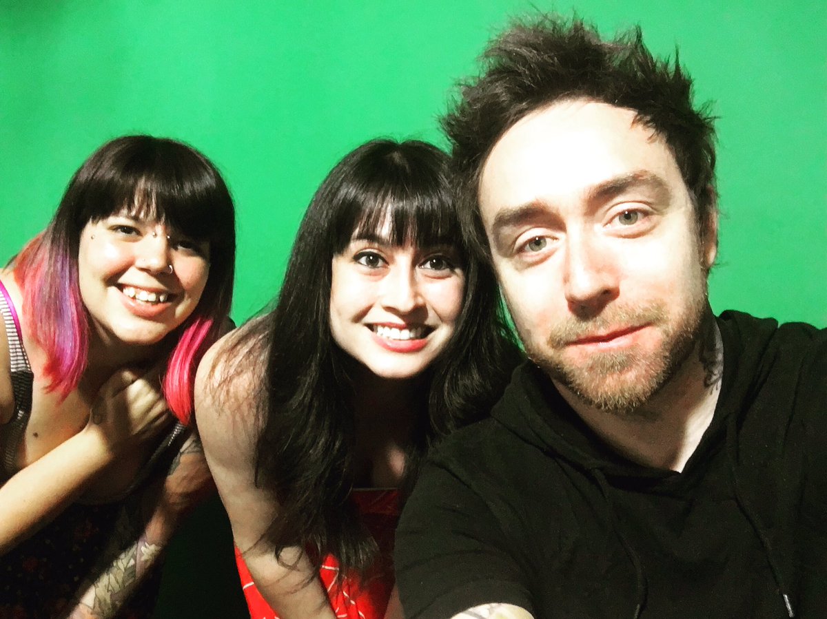 MorganJ7's tweet photo. Behind the scenes at @ShopXSN @MeltdownComics! https://t.co/Rt9OjHjiSE