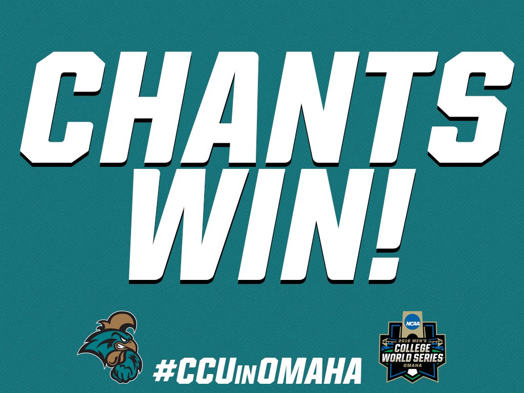 CoastalBaseball's tweet photo. Chants win on a Beckwith gem!! https://t.co/LsoufNzGmW