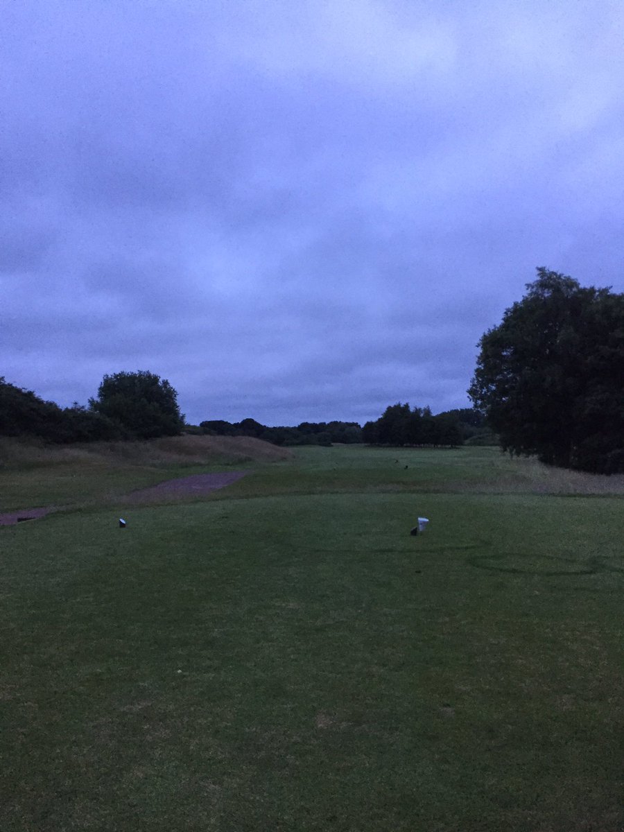 TDPattison's tweet photo. @PyrfordGolfClub  just starting round 1 of the longest day challenge. Sweepstake for total gross score! https://t.co/LG2gdQKV3o