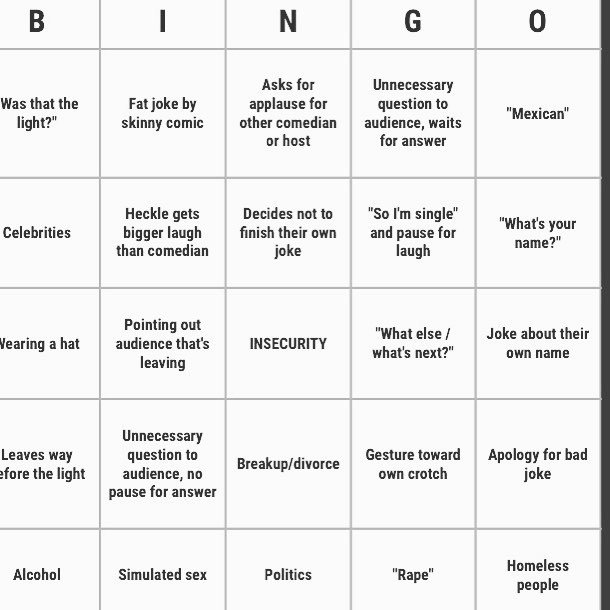 AlBahmani's tweet photo. #OpenMicBingo Returns 2nite @showupgoupshow @thecomedystore w hosts @frankcastillo & @mark… https://t.co/v4ZFAsNamV https://t.co/3QJihsVdJh