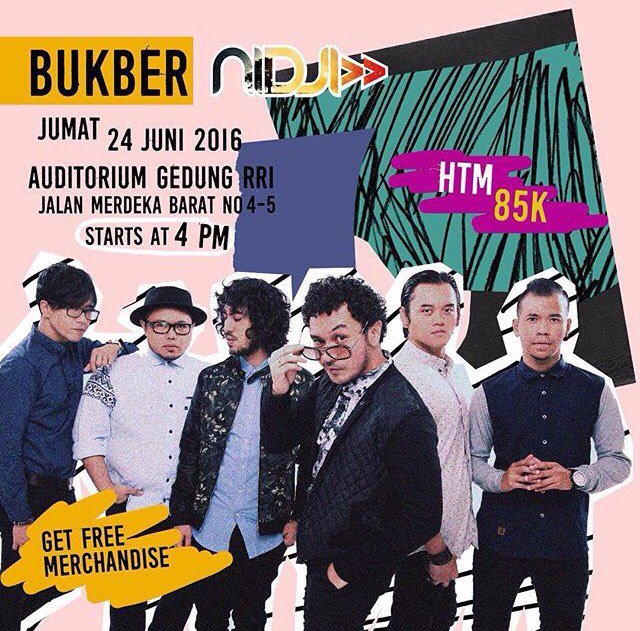 Yuk buka puasa bareng nidji, udah pda daftar belom? Mau tau caranya? Langsung aj kepoin timeline <a href="/nidji/">NIDJI</a>  #BBN2016