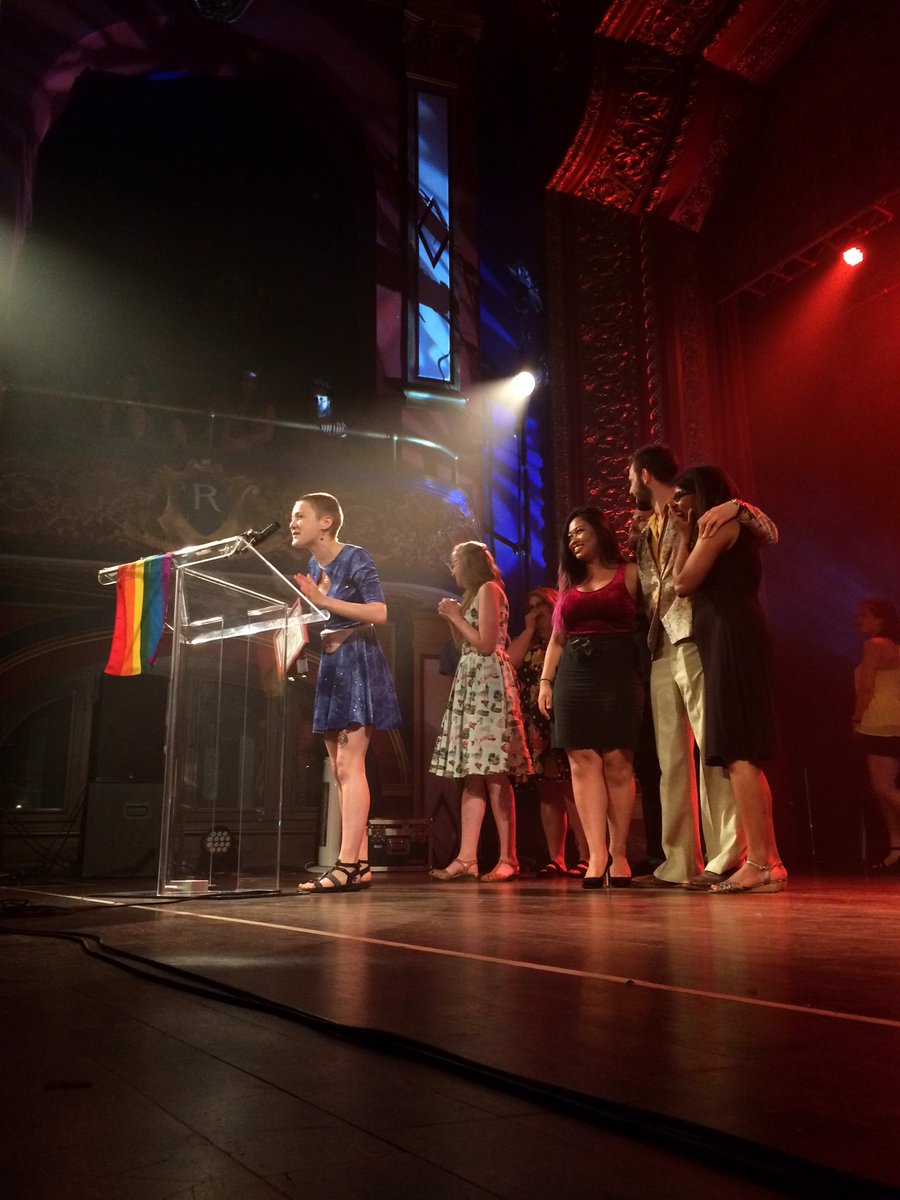 Fringemtl's tweet photo. Most Promising Ensemble/Production d'ensemble prometteuse FRANKIE award by @segalcentre goes to @gender_rubble ! https://t.co/jXxWEfMkJl