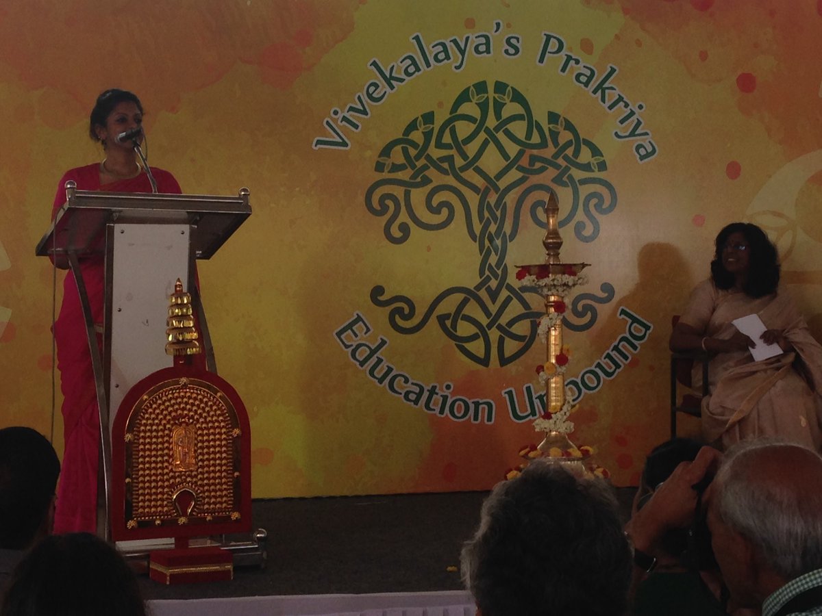 VarshiniV15's tweet photo. Aishwarya Rao, director of #education, Prakriya-bringing progress &amp; reform to #education in #India https://t.co/stF4VjBxpI