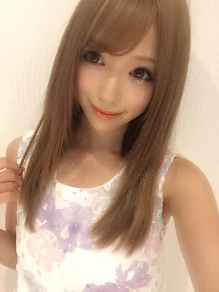 さとみん Pa Twitter 昨日染めたカラー めっちゃいい感じ つるつるりん だよん エクステもつけた