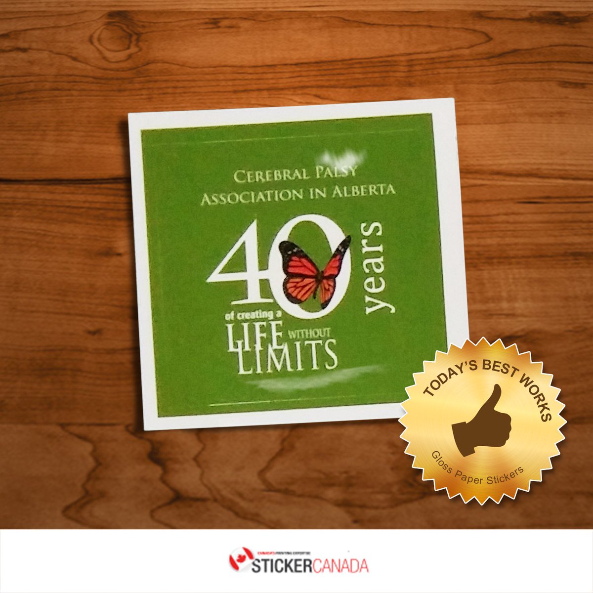 StickerCanada's tweet photo. Donate and Support @CPAlberta  now. They just purchased #GlossPaperStickers at the most affordable price! #CA #ON https://t.co/PHJYdzTVj1