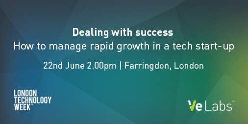 Ve_HeadQuarters's tweet image. It&apos;s #LNDTechWeek! We are looking forward to hosting an afternoon on start-ups &amp;amp; growth - hubs.ly/H03mDns0