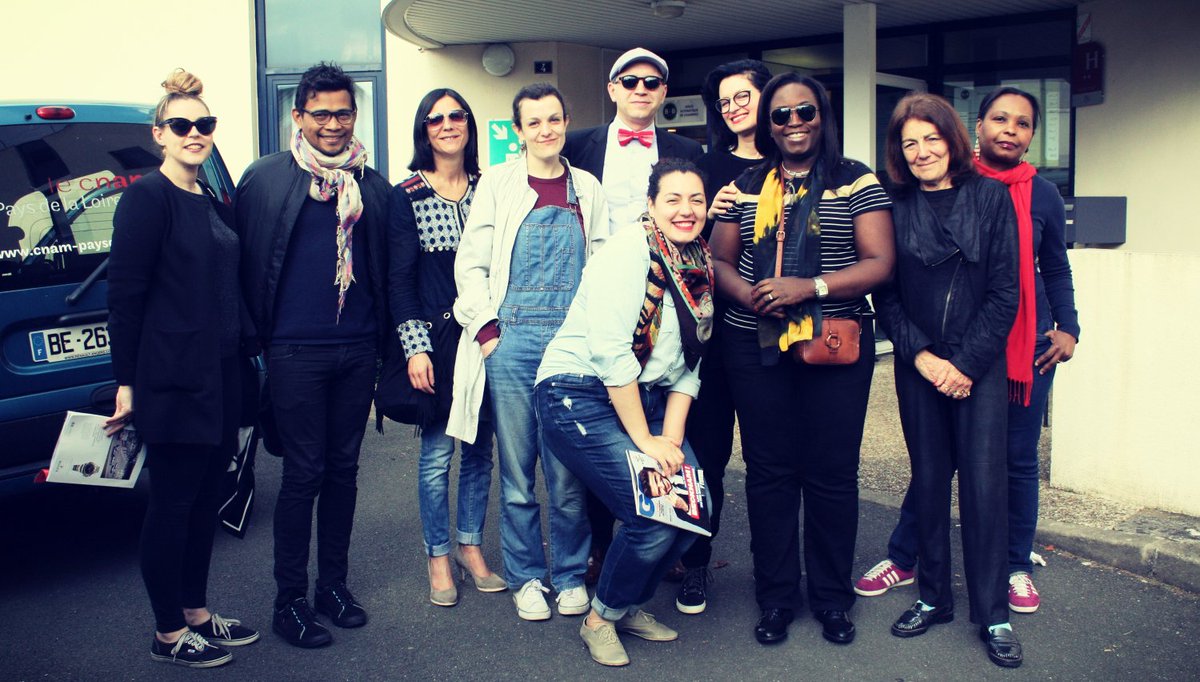 le_cnam_pdl's tweet photo. Les futurs pros de la mode en visite à l' #InstitutColbert @el_colbert
(MBA Manager d’Entreprise - secteur Mode) https://t.co/FNaLqfwyj2
