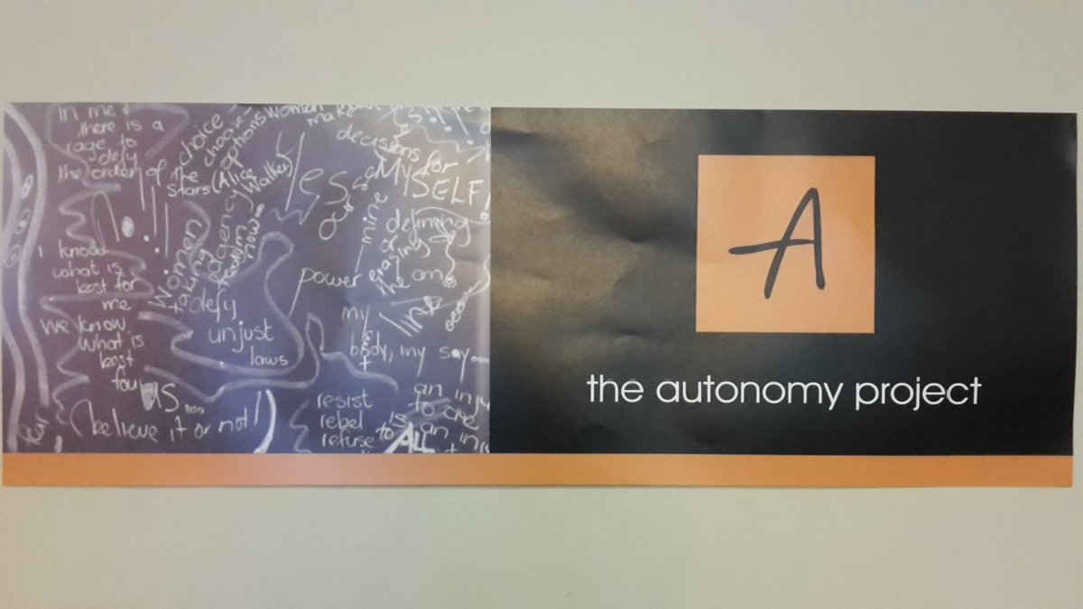 CALAdvocacy's tweet image. The #AutonomyProject beautiful visual identity.