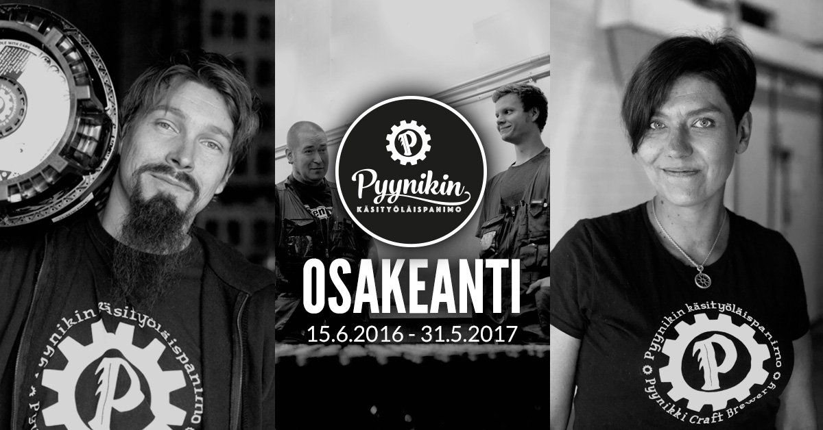 ksityopanimo's tweet photo. Toivotamme kaikki oluen ystävät tervetulleeksi perheeseemme. Osakeanti on nyt käynnissä! https://t.co/odjAll5yCj https://t.co/1hT1SSKqwS