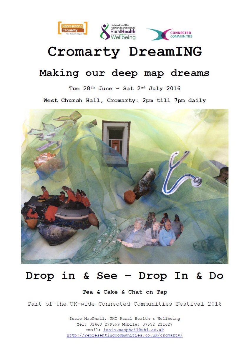 Cromarty Dreaming #utopia2016 #lovecromarty <a href="/ahrcconnect/">AHRC Connect</a>