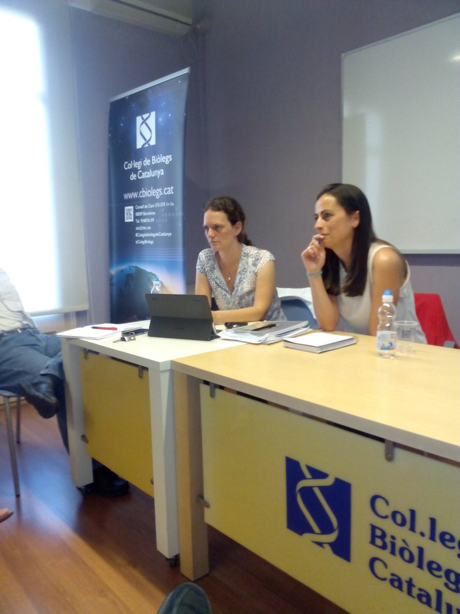 ClusterAcuiplus's tweet image. Jornada sobre RSC y acuicultura @colegidebiolegs  con nuestros socios del #icsem