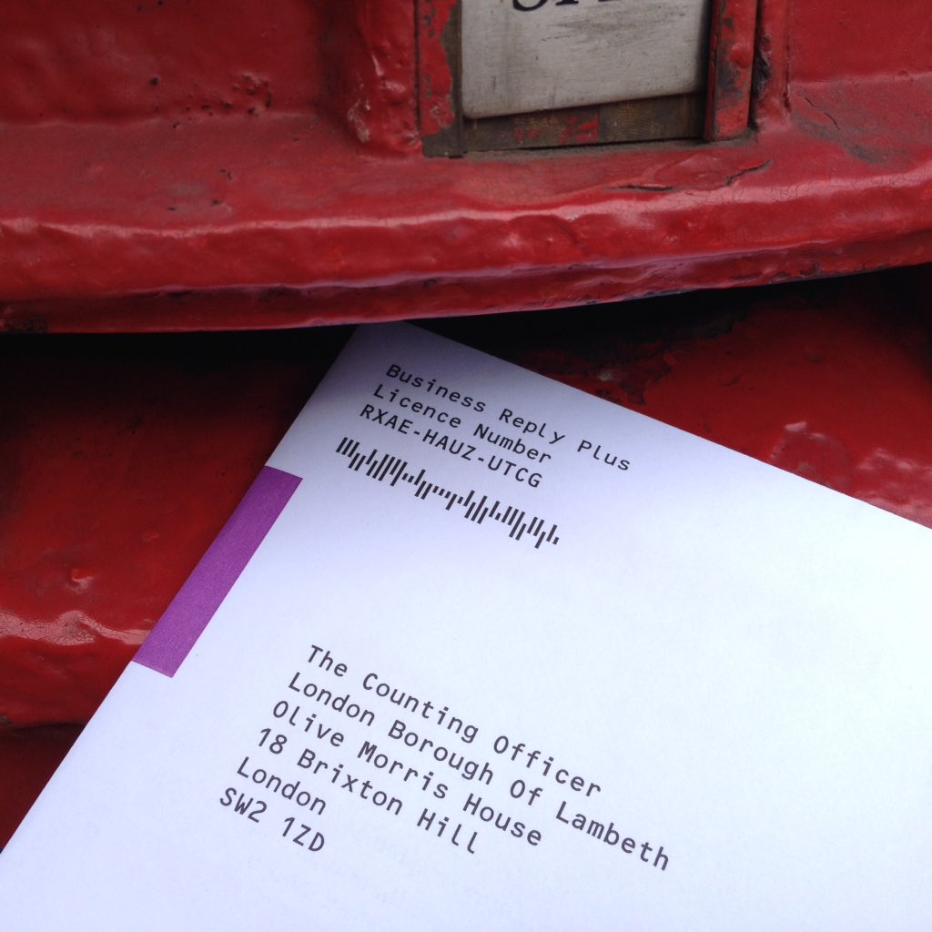 SallyPrentice's tweet image. Don't forget to vote! The most important envelope I'll ever post. #StrongerIn