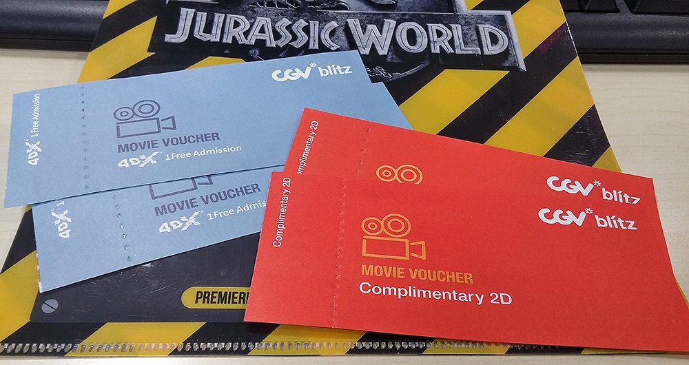 YOSH! #4DXQuiz @CGVblitz TERAKHIR nih guys! Tiketnya udah abis! Tinggal ini Doang :)) Yang Mau, RT sekarang!