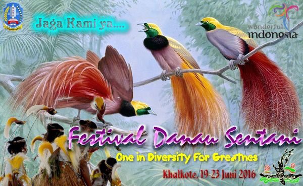 KemenPariwisata's tweet photo. Kunjungi Festival Danau Sentani 2016 di Khalkote, Jayapura dari 19-23 Juni 2016. "One In Diversity For Greatness" https://t.co/BJf43vNrCT