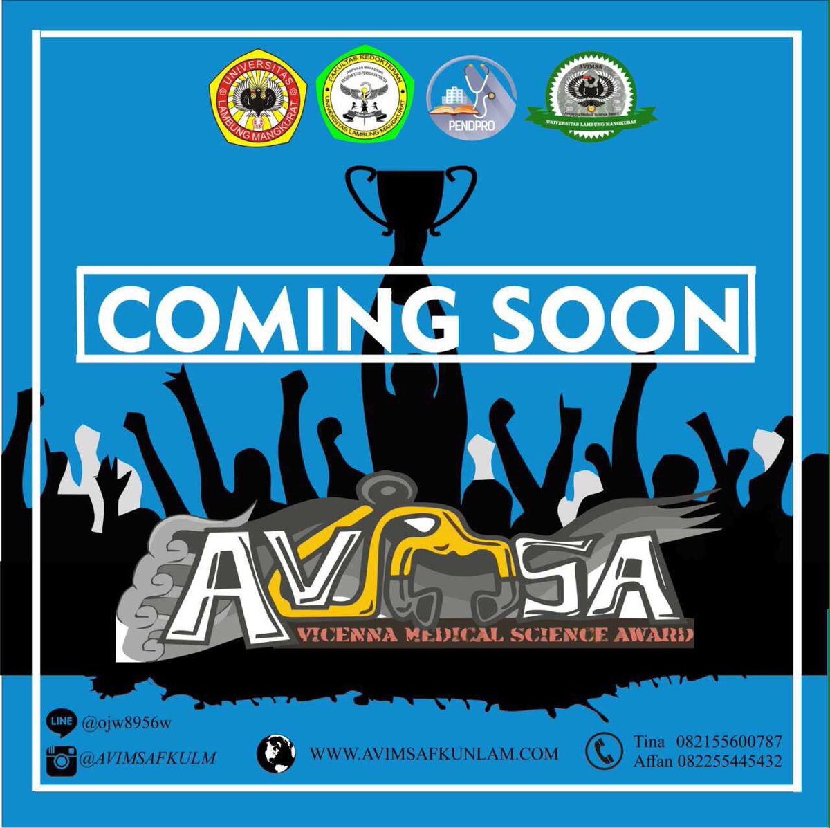AVIMSAFKULM's tweet photo. Prepare yourself, because Avicenna Medical Science Award 2017 is coming soon on January!
Stay tune for more info!! https://t.co/lDxRG8fKQ6