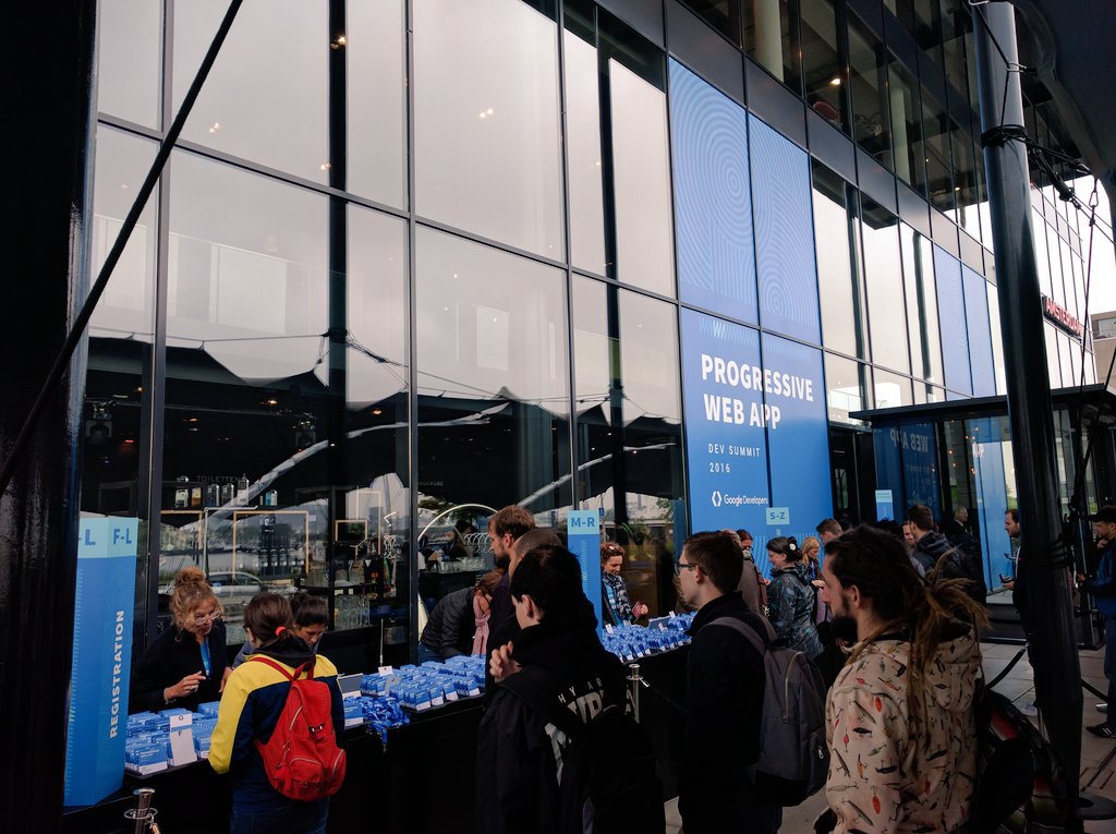 GDGCampania's tweet photo. GDG Campania is at the #pwadevsummit with @patrick91 and @ghzmdr ! https://t.co/iYkFPCfgP5