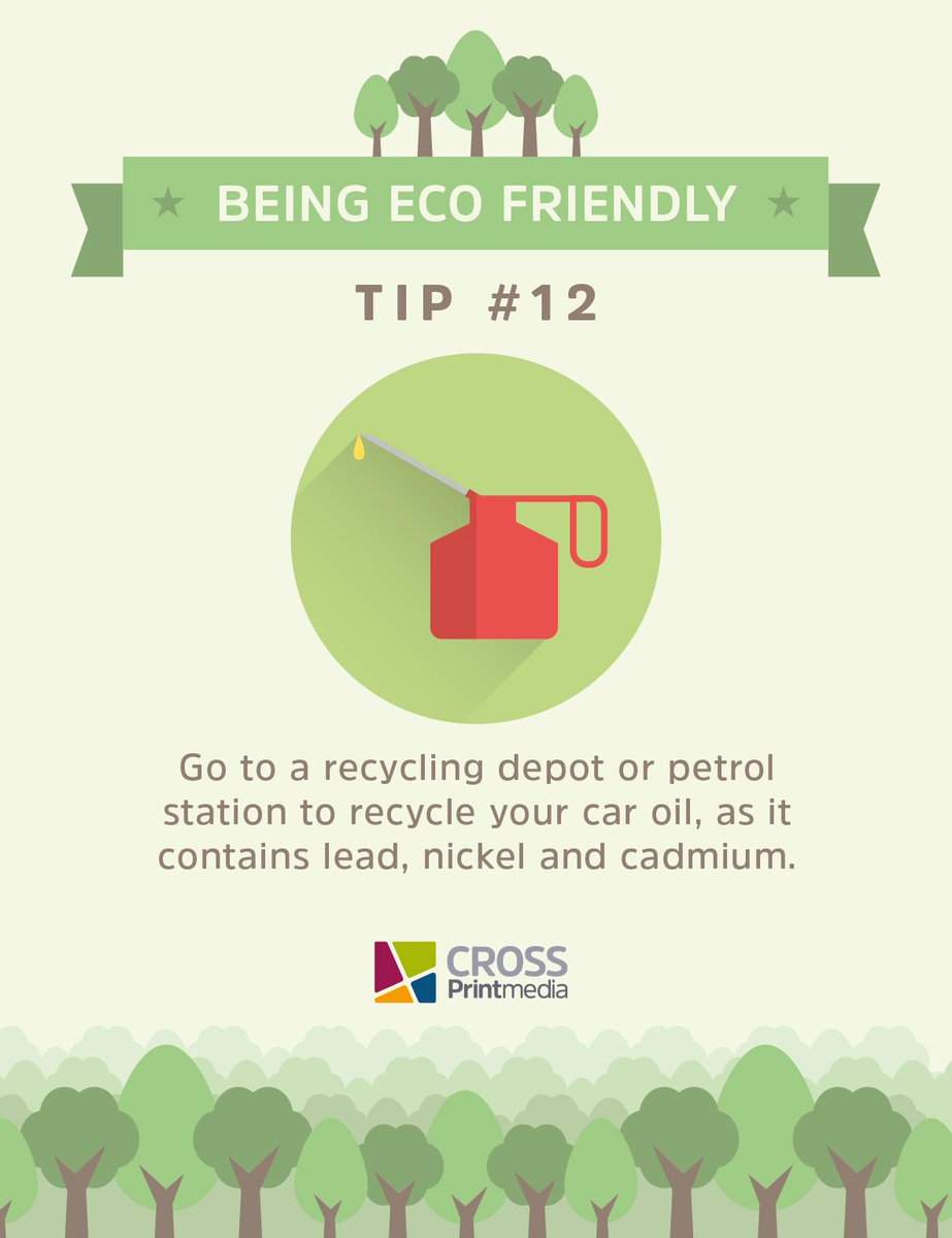 CrossprintLtd's tweet photo. Crossprint's Eco Tip No.12 #EcoMonday #EcoPrinting #ThinkingPrint #print #printing #graphicdesign #mechanic #cars https://t.co/7Wsy4xdPhz