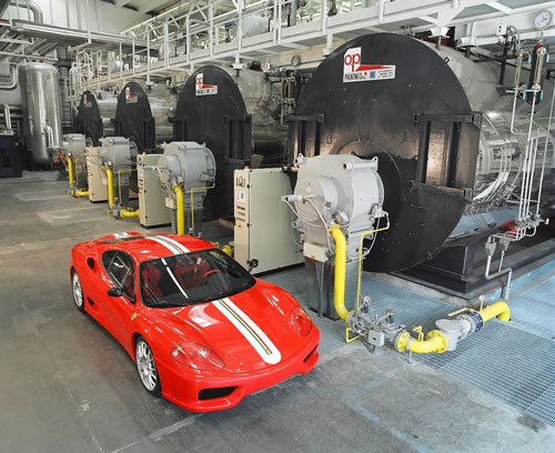Ferrari facility featuring <a href="/RielloBurners/">Riello Burners</a> and of course Autoflame controls. #Ferrari