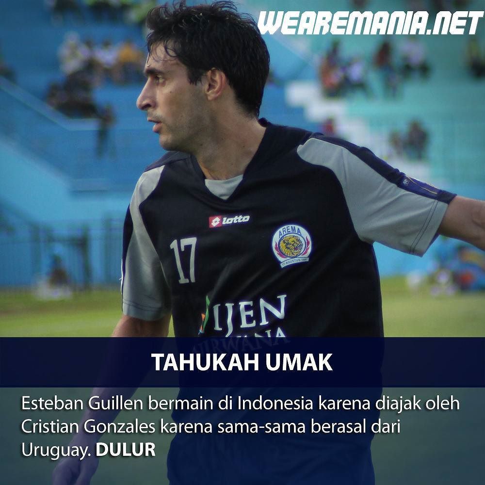 we_aremania's tweet photo. Selamat ulang tahun Esteban Guillen! #HBD #AremaPlayer #Wearemania #Arema #Aremania https://t.co/eU9dBoNYpR