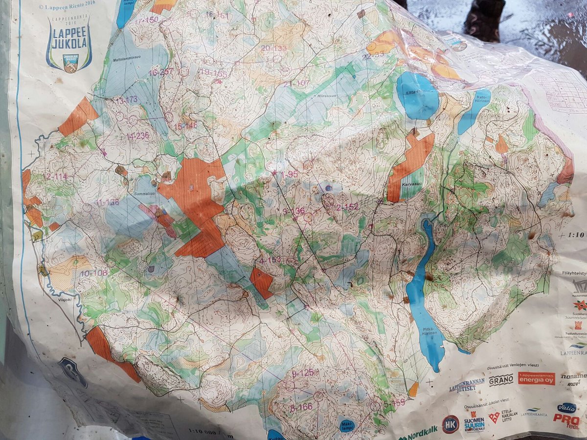 Some cleaning up to do after the #jukola #jukola2016 relay... <a href="/JukolanViesti/">Jukolan viesti</a> #orienteering #suunnistus