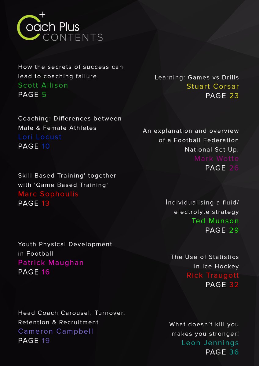 _CoachPlus's tweet photo. #CoachPlusDigitalMagazine Issue 1 | Now available to download for free at https://t.co/MRe99LVEFT
#ArtandScience https://t.co/SLWL6AJshU