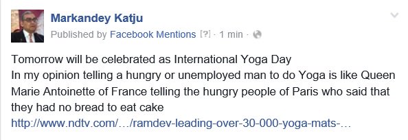 Markandey Katju tweet media