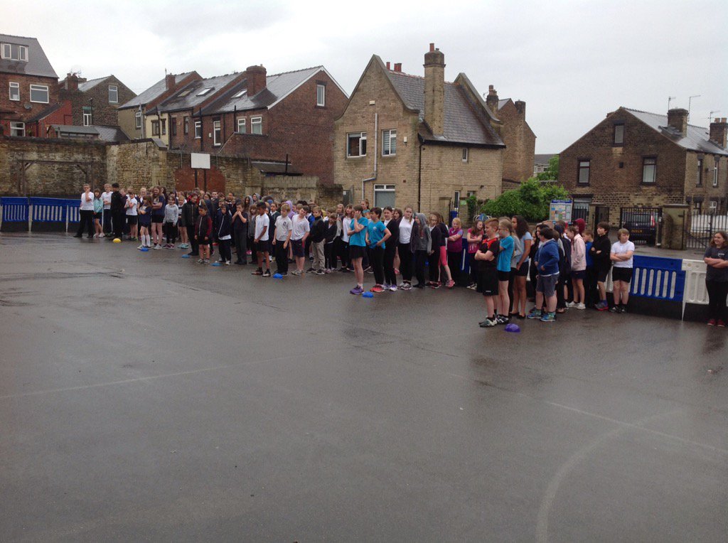 Year 5/6 Steeler fitness session