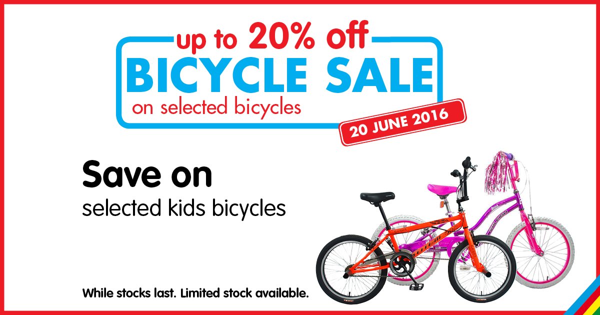Children's bicycles at makro sale