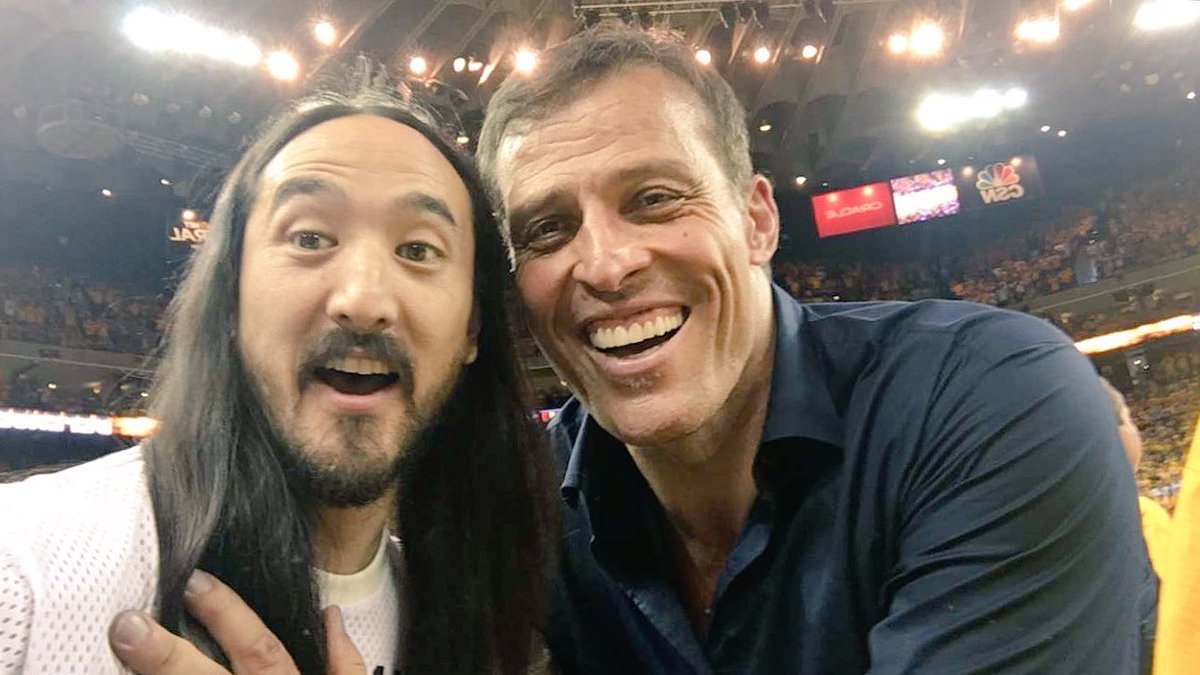 4. Needed some motivation from the best of the best @TonyRobbins #nbafinals2016 https://t.co/nQSR03hnnN
