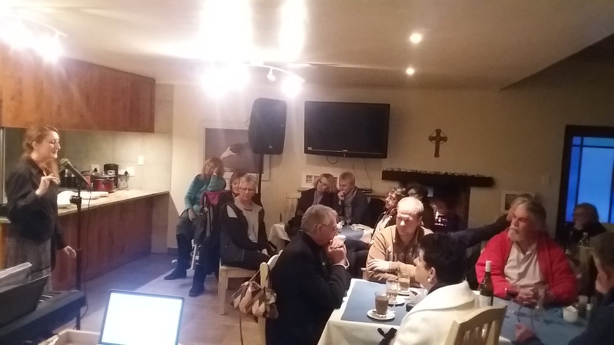 Great show last night in Pater Noster big thanks to all that came out in the terrible Wescus weather!